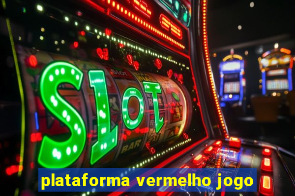 plataforma vermelho jogo